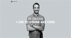 Desktop Screenshot of codynutter.com